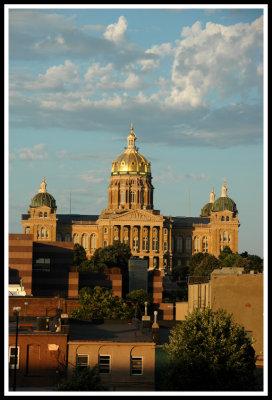 East Village and Capitol at Dusk