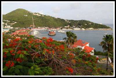 View of St. Thomas from Hotel