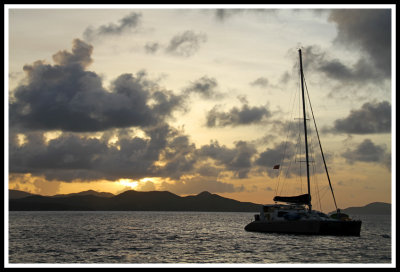 Golden Sunset on the Bight