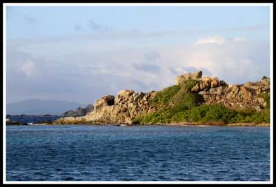 Rocks Guarding Peter Island