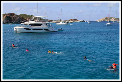 Snorkeling to the Baths