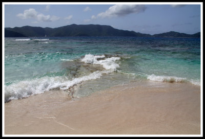 Churning Caribbean Waters