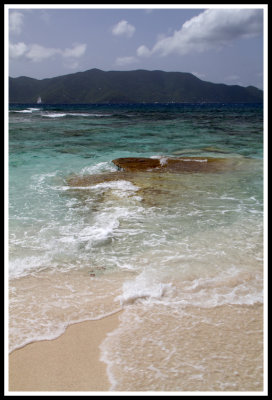 Rock and Blue Water