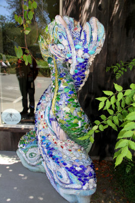 Moshin Sculpture with Randy in Back