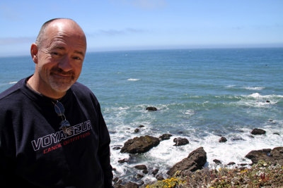 Lieutenant Dan by the Ocean