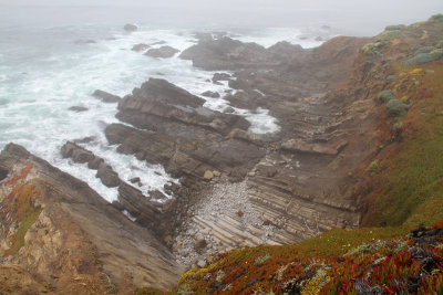 Pacific Coast Foggy Morning