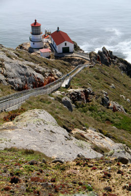 Point Reyes Lighthouse on a Sunny Day