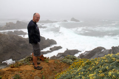 Randy Enjoying the Ocean