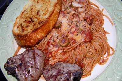 Spaghetti and Lamb