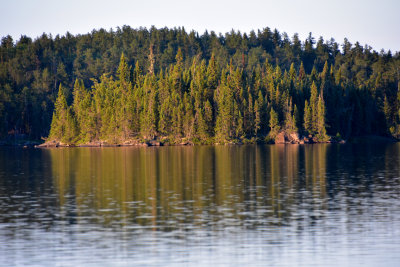 Island on Jake Lake