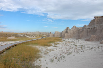 Walkway through the Badlands