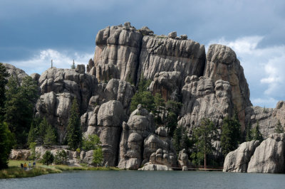 Granite of Sylvan Lake