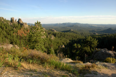 View from the Needles Highway