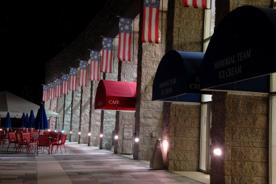 Rushmore Cafe at Night