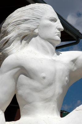 Crazy Horse Statue Closeup
