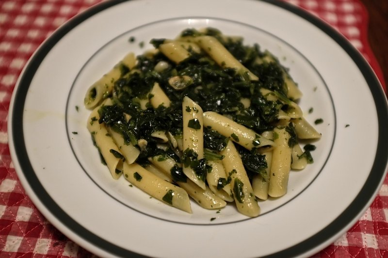 Pasta with Spinach