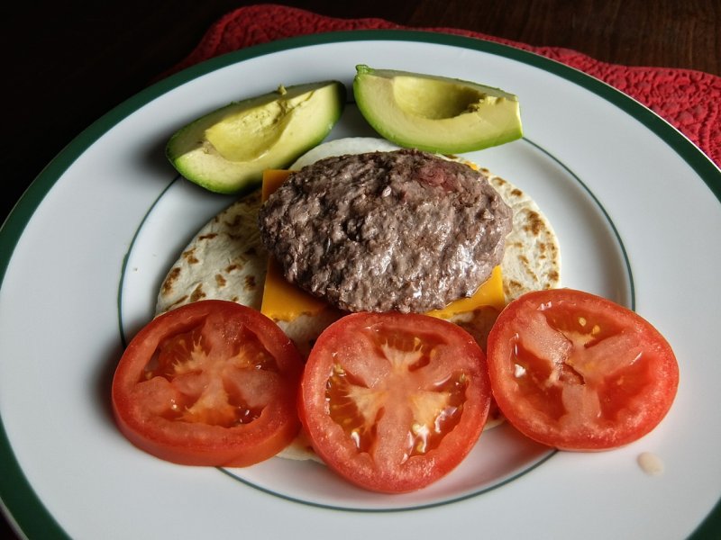 Flatbread Burger