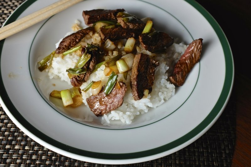 Beef and Scallion Bowl