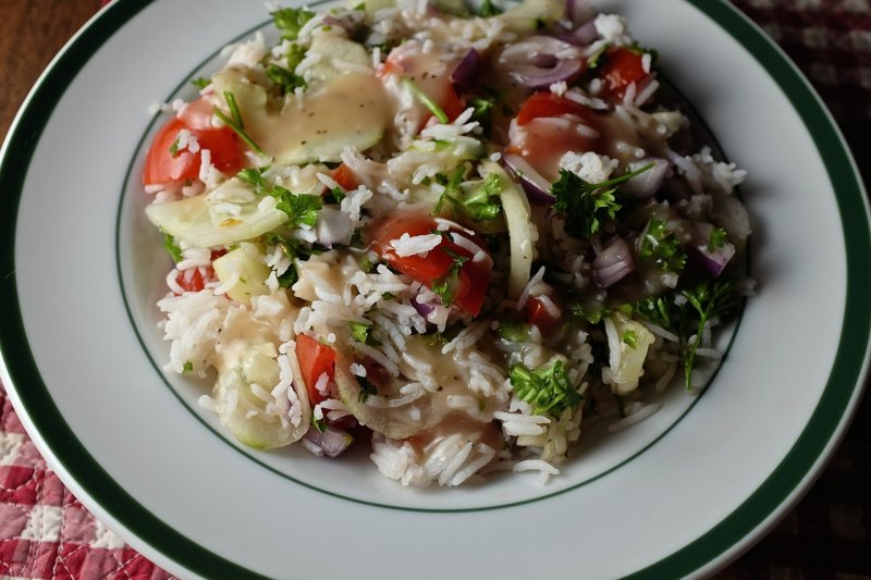 Chilled Rice Salad - 1
