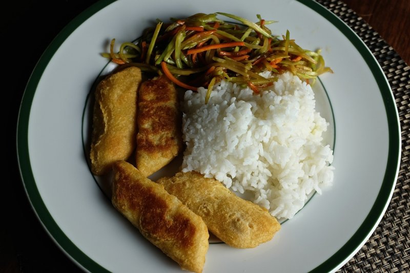 Halibut, Broccoli, and Rice - 2