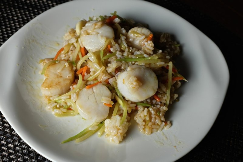 Scallops Stir-fry