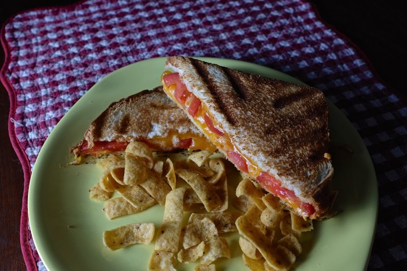 Grilled Cheese and Tomato - 6