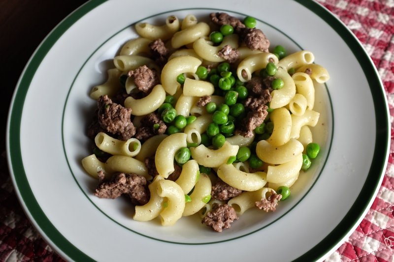 Beef and Peas Pasta - 11