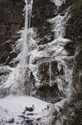 Multnomah Falls - Winter