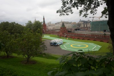 Helipad, Kremlin 克里姆林宫直升机停机坪