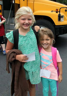 2nd Grade for London; Kindergarten for Lexi