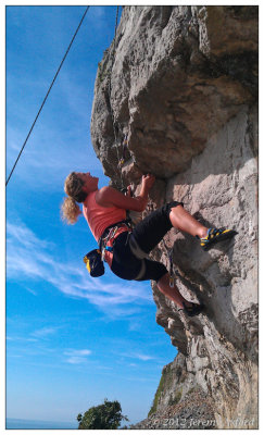 ClimbingCreigiau Heulog 20120908 Great Orme LlandidnoIMAG0154