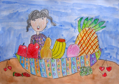 fruits, Frankie, age:6