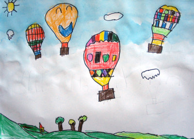 hot air balloon, Jason, age:4.5
