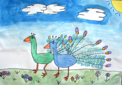 peacock, Vivian, age:6