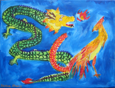dragon and phoenix, Jessica, age:9.5