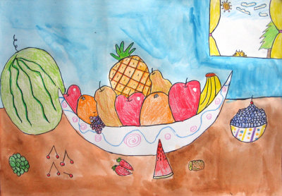 fruits, Sophia, age:8