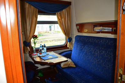  Our cabin on the train