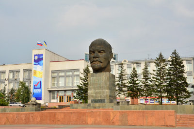  One of the many statures of Lenin 16 Aug 13