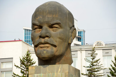 One of the many statures of Lenin 16 Aug 13