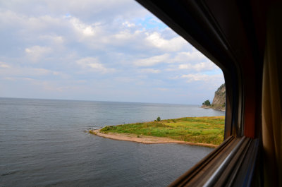 Back on the train on the way to Lake Baikal