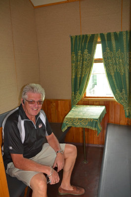  Dave in the Coach Class Cabin 20 Aug 13