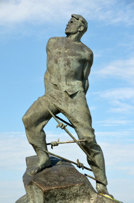 Statue of Author Sergey Kozin