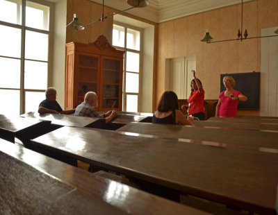 Classroom used by Lenin and Tolstoy