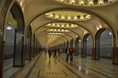 Moscows beautiful underground