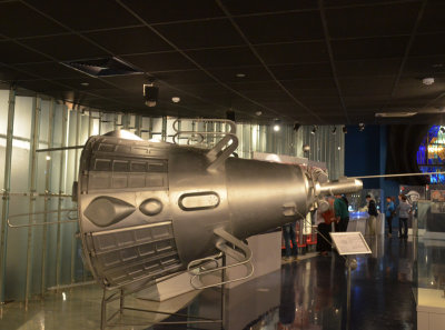 Exhibit in the Space Museum