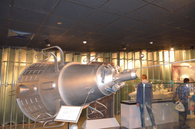 Exhibit in the Space Museum