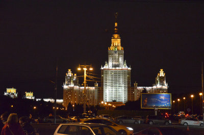 Moscow by night