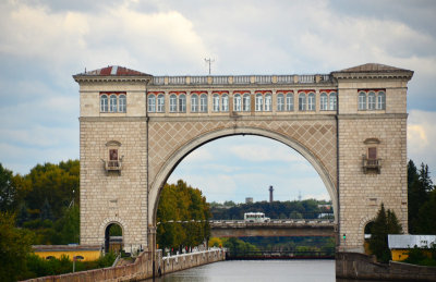 Approaching the second lock