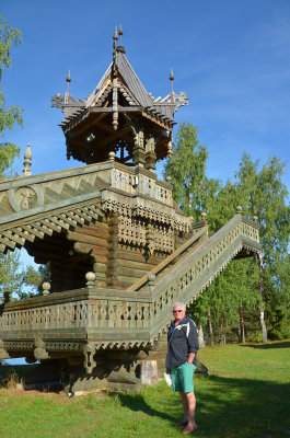 Dave playing tourist in Mandrogl 31 Aug 13