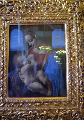 Leonado da Vincis Madona and Child